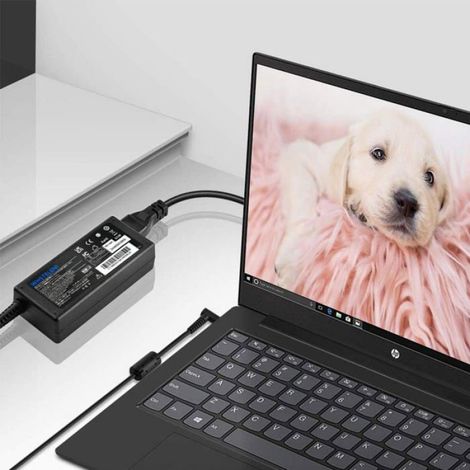 Chargeur Ordinateur Portable - 19,5 V 2,31 A 45 W - Compatible HP Pavilion X360 Stream EliteBook Folio - Connecteur 4,5 x 3,0 mm - Longueur 3,2 m (1/5)