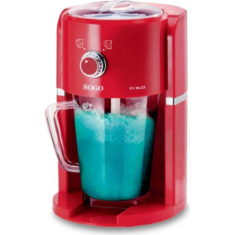 Macchina granita e tritaghiaccio rossa 30W