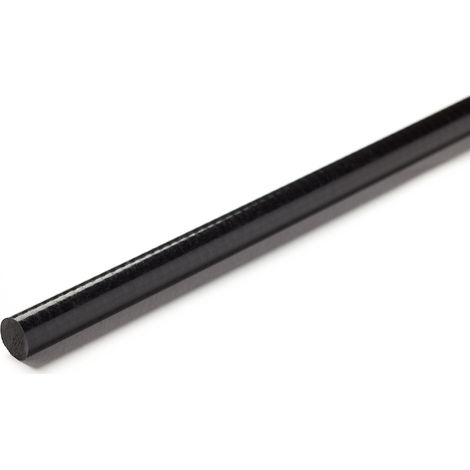 Tige en plastique renforcé de fibre de verre GRP RS PRO Noir Dia. 20mm x 1m ( Prix pour Lot de 2 )