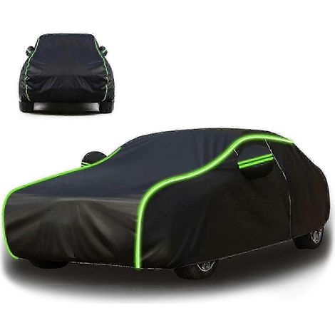 Housse de voiture SLK 200 R171 - Imperméable, résistante aux UV, durable, protection contre la grêle, noire (1/5)