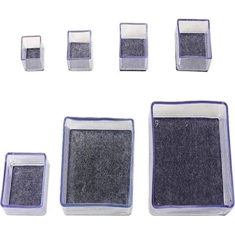 Embouts en caoutchouc pour pieds de chaise, feutre et silicone meubles (1/5)