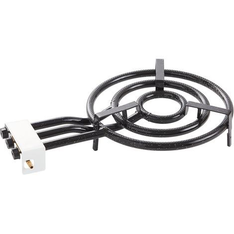 Brûleur Gaz Vaello 45cm Polyvalence Butane/propane Et 3 Feux - Vaello