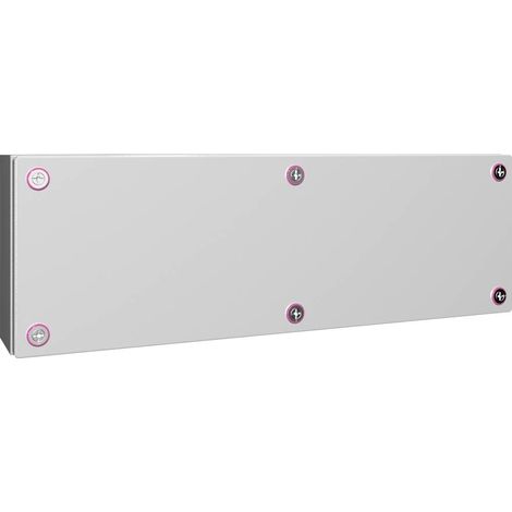 Rittal KX 1506.000 Contenitore da installazione, Contenitore da parete 600 x 200 x 120 Lamiera d'acciaio Grigio lumines