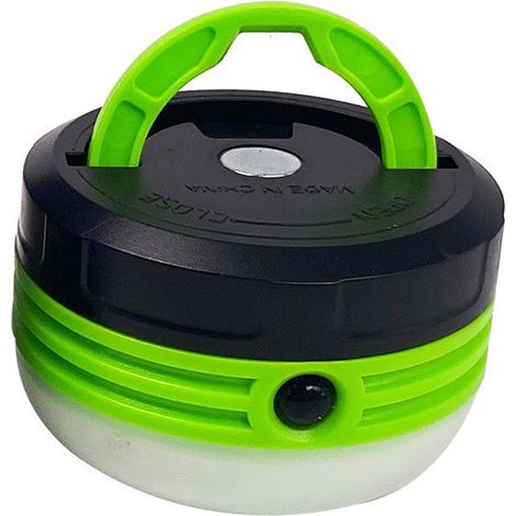 Campinglaterne 4,7 x 7 cm, tragbare und wasserdichte LED-Laterne, ideal zum Campen, Angeln und bei Stromausfällen. (1/2)