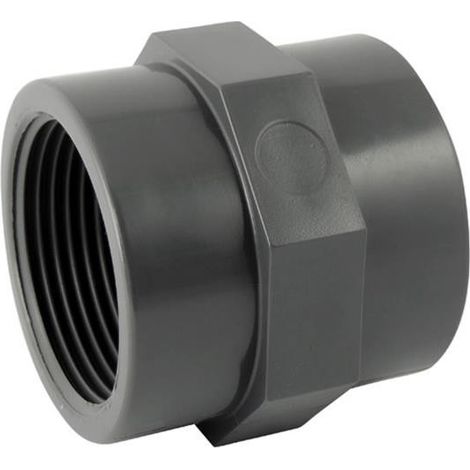 Raccord PVC pression – Manchon à visser FF 3/4'' – Pression maxi 16 bars – Pour chantiers humides