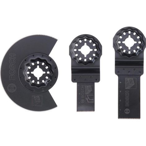 Bosch Starlock Starter Set 3-Piece for Wood & Metal Cutting