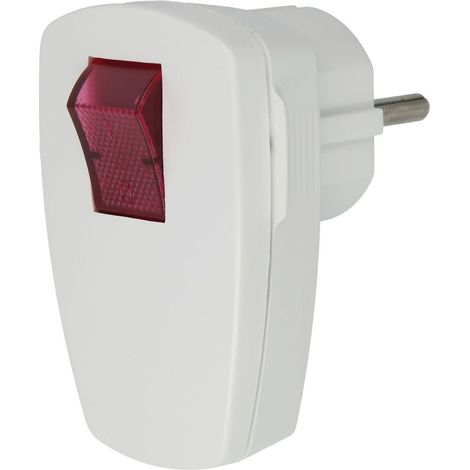 Bachmann 911.273 enchufe eléctrico rojo y blanco robusto