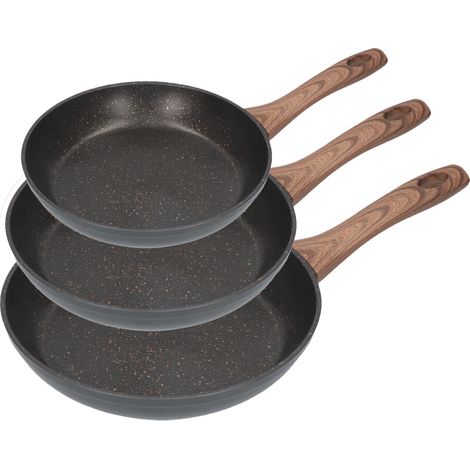 Set de 3 sartenes antiadherentes serie eneas gourmet kitchen (1/5)