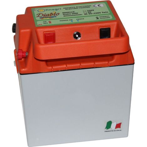 Gagnant : batterie bivalente alimentée en 9V ou courant pour chevaux, chiens et enclos d'animaux de ferme jusqu'à 10km