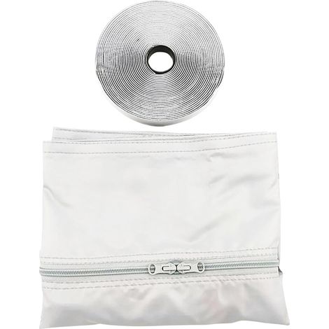 Kit De Fenêtre AC, Avec Tuyau D'échappement De Remplacement Étanche, 300 Cm, Kit De Ventilation De Climatiseur, Tuyau AC Portable, Adaptateur De Joint Résistant Intempéries, Pour Salon, Chambre À (1/5)