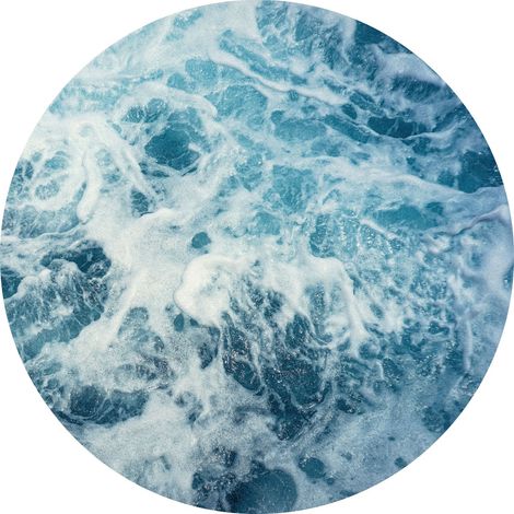Komar Ocean Twist 125 x 125 cm, Stickers pour les murs D1-040 (1/3)