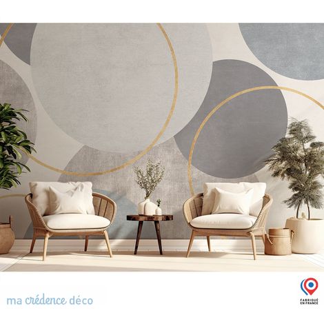 Papier peint : Italie, Venise - Intissé - L.200 x H.280 cm - Vert gris (1/3)