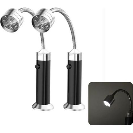 Lampe de barbecue - - Col de cygne flexible - Base magnétique puissante - Super lumineuse - LED (1/4)