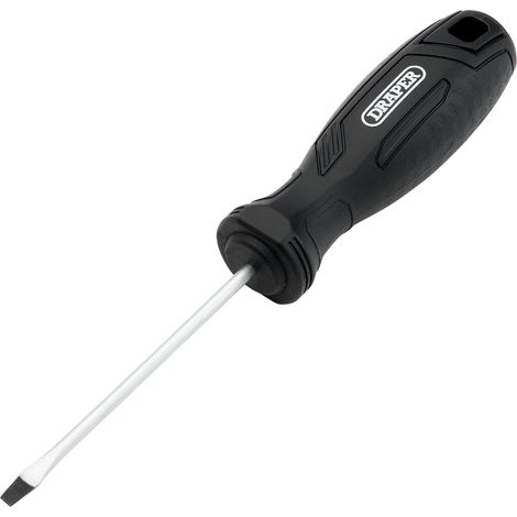 Draper 13529 Slotted Hard Grip Screwdriver, 3.0 x 75mm