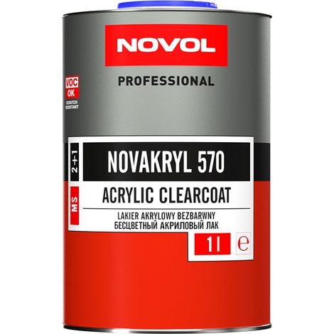 NOVAKRYL 570 VERNIS TRANSPARENT 2:1 1L