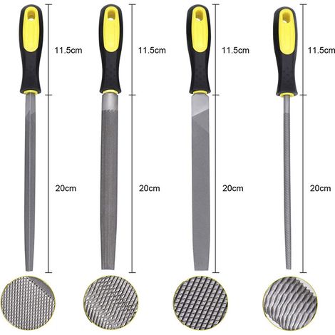 18 limes diamantées pour métaux – Set complet de polissage et d’ébavurage – Finition de pièces en acier, inox et alliages (1/5)