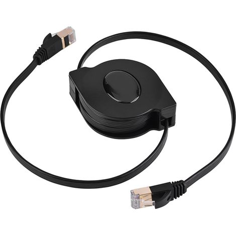 Cavo LAN RJ45, dal design ergonomico molto utile per l'uso in ambienti interni. (1/5)
