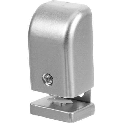 Guide inférieur pour porte coulissante argenté, réglable (1/5)