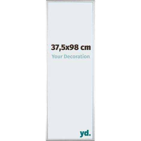 Cadre Puzzle 37.5x98 cm - Argent Brillant - Aluminium - Kent. (1/5)