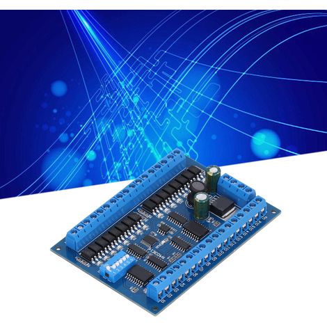 Carte d'extension E/S pour automate programmable (PLC) avec commutateur de télécommande RS485 16 entrées/16 sorties et module Modbus RTU (carte unique). (1/5)