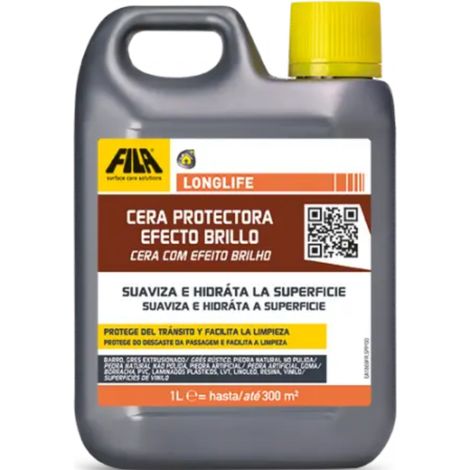 Cera Protectora Longlife - Efecto Brillo para Pavimentos / Palet 21 Cajas 4 un 5 L / Cera