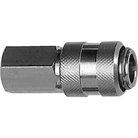 Riegler Schnellverschlusskupplung NW 7,8, Edelstahl 1.4305, G 1/2 IG (1/3)