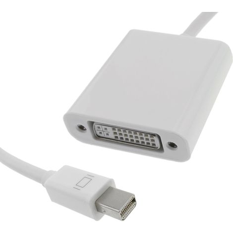 BeMatik - MiniDisplayPort mâle vers DVI-adapteur femelle (1/5)