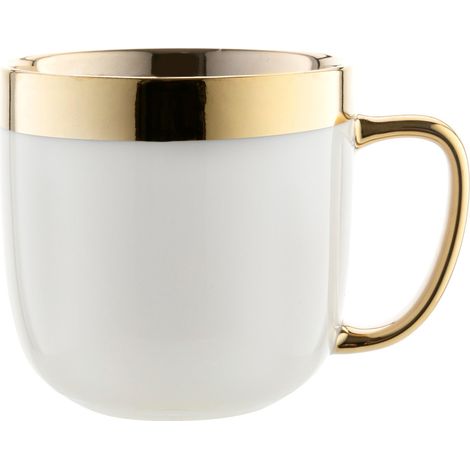 Florina Berlotti taza de porcelana 530 ml blanco (1/3)