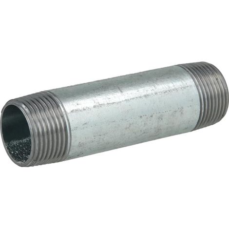 Nipple double galvanisé 3/4'' x 90 mm