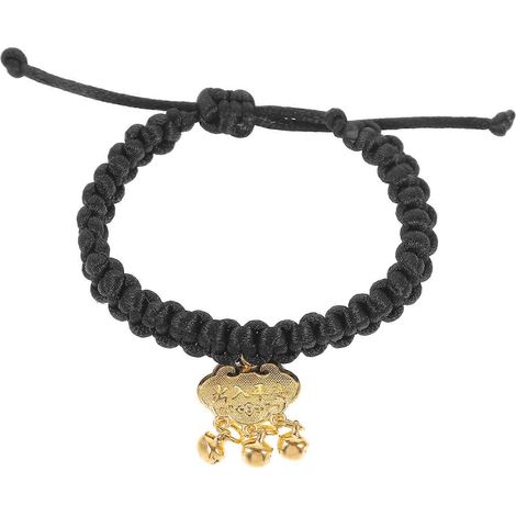 Collar para mascotas con candado dorado para gatos y perros, 2 unidades con cascabel. (1/5)