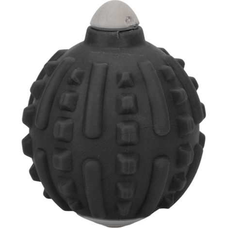 Boule de massage pour aponévrose plantaire TPE légère sans bruit, anti-fatigue, détend les muscles, noire - Idéale pour soulager les fascias (1/5)