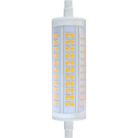 20-W-LED-Lampe (2500 lm) R7s 118 für J118 500-W-Metallhalogenidlampe mit dimmbarem, transparentem Diffusor – Warmweiß (3000 K) (1/4)