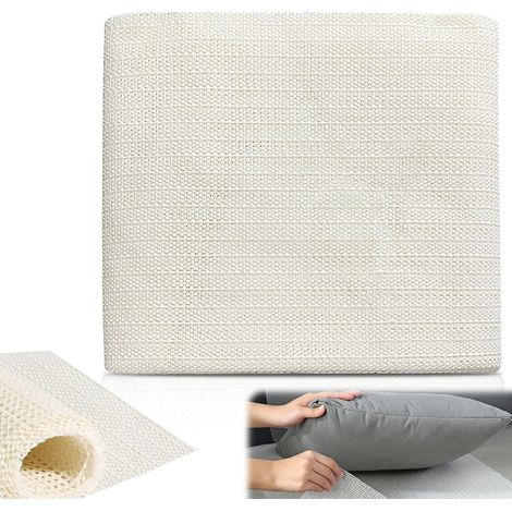 Tapis antidérapant en silicone : sous-couche antidérapante, sous-couche antidérapante pour étagère, tiroir, voiture, palette, tapis (crème, 300 x 200 cm) (1/5)
