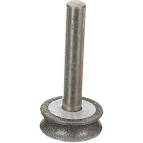 Diamantschleifscheibe für Glasflugzeuge, gerade Kante, Fase (4 mm)