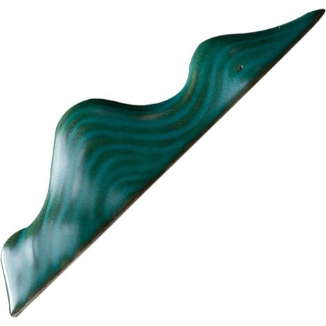 Elegante portapennelli da calligrafia in ceramica verde, semplice e dal design creativo in stile cinese, ideale per inchiostro e pittura, per la casa e l'ufficio. (1/5)