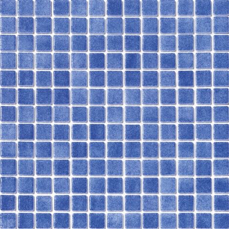 Mosaïque piscine bleu azur 31.6x31.6 cm – Émaux brillants pour espaces aquatiques – Résistante à l'eau chlorée – Longévité exceptionnelle – Alttoglass