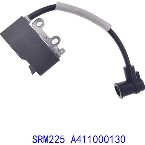 Choyclit – Bobine d'allumage SRM225 – Remplacement A411000130 A411000131 – Accessoire coupe-bordure – Compatible SRM255