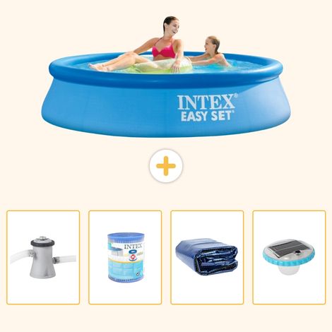 Intex Piscine Easy Set Ronde - 244x61 cm - 5-pièces S275 (1/5)