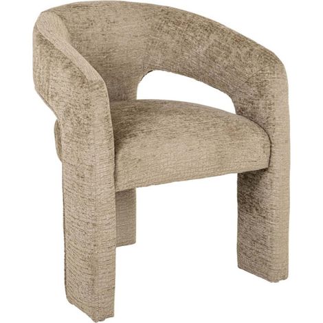 Fauteuil Belle Desert Fusion ignifuge Richmond - Beige sable élégant et raffiné (1/5)
