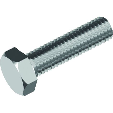 Reidl DIN 933 Sechskantschraube mit Gewinde bis Kopf M 24 x 120 A4-80 blank