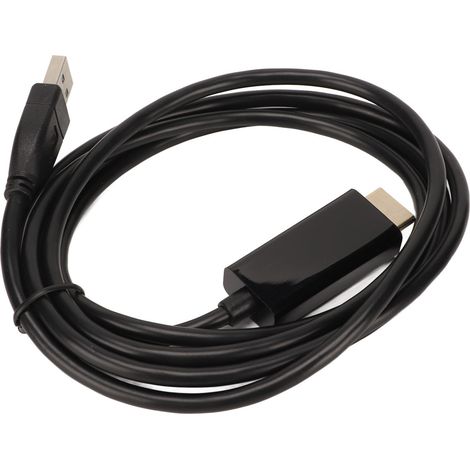 Câble USB 3.0 vers HDMI 1.8m 4K 60Hz pour PC et Mac, Plug & Play (1/5)