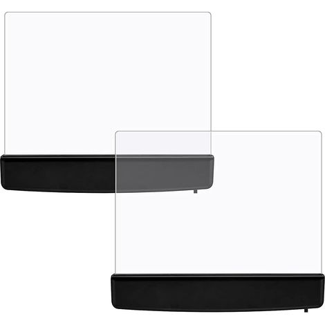 Lot de 2 lampes lecture à LED plates 17,9 cm - Lampe chevet (1/4)