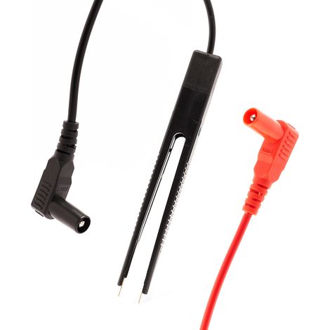 Cables - pinzas con sonda de prueba para componentes SMD para multímetro