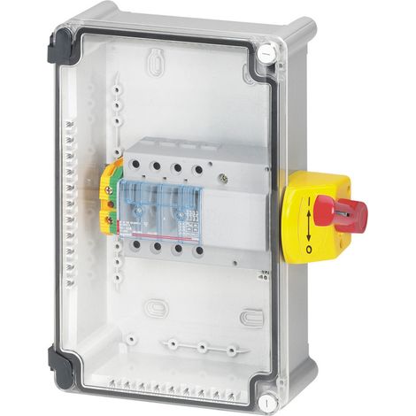 Legrand – Coffret de proximité 63A IK07 4 Pôles – Interrupteur-sectionneur Vistop – Boîtier plastique IP65 – Coupure en charge pour équipements distants