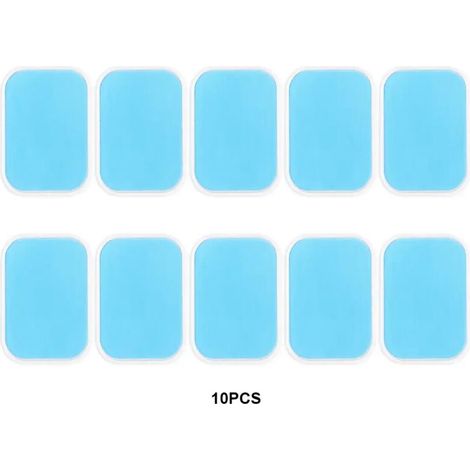Replaceable hydrogel pads for EMS muscle stimulator, abdominal massage and slimming device 05137-AquaForge