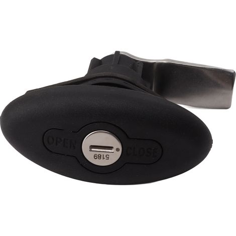Serrures de coffre camping-car 32mm noir étanches antichoc joint haut qualité pour porte VR bateau yacht remorque (1/5)