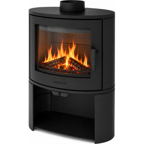Poêle à bois NORDFLAM - MODENA 9 kW en Fonte - (1/5)