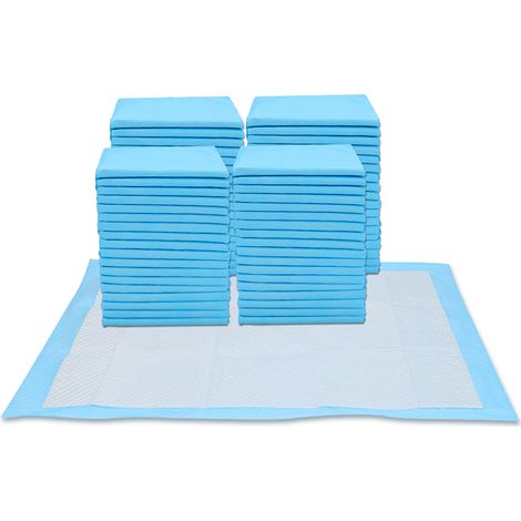 Wolketon 200X Welpenunterlage 60x45cm extrem saugfähig Trainingsunterlagen Hunde-Pads