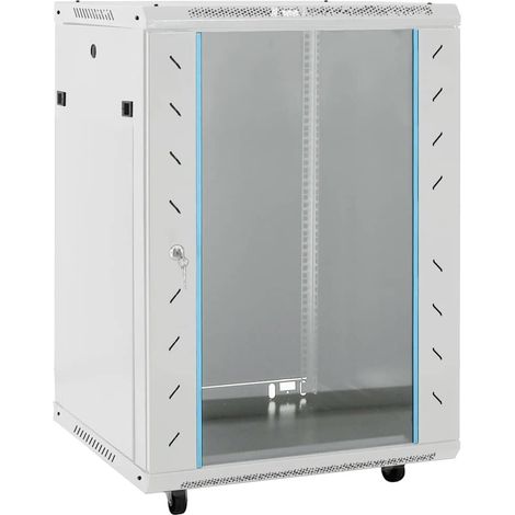 Rack de servidores 15U 19" IP20 gris 60x45x86 cm