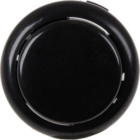 Bouton d'arcade avec micro-interrupteur Joy-it Button-Black-Mini noir 1 pc(s) (1/4)